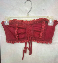 Load image into Gallery viewer, Tie-Back Corset Tube Top