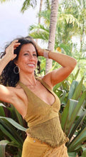 Load image into Gallery viewer, Raw Cotton Halter Top