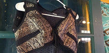 Load image into Gallery viewer, Hooded Silk Sari Brocade Vest