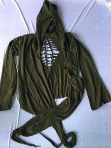 Long Sleeve Wrap Shirt
