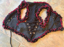 Load image into Gallery viewer, Mini Vest with Ruffle Trim and Lace-up Back