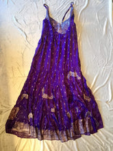 Load image into Gallery viewer, Long Indian Silk Sari Dress