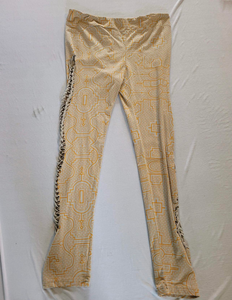 Shipibo Leggings with Razor Cut Weave
