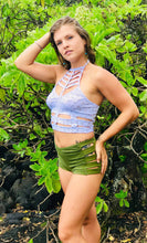 Load image into Gallery viewer, Flower of Life Halter Crop Top
