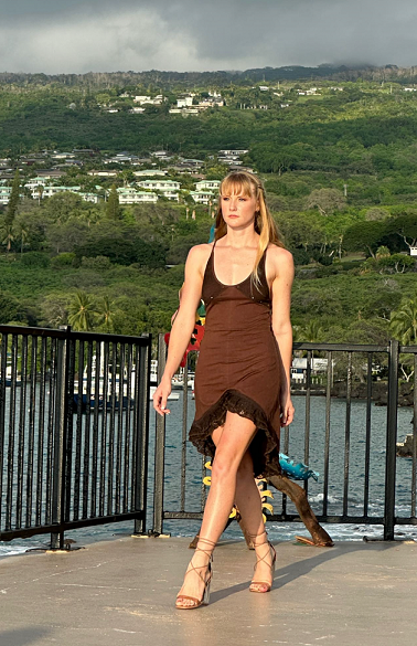High-Low Tank Dress with Lace